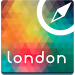 London Offline Map Guide Hotel icon