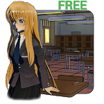 Anime Schoolgirl 3D Live Wallpaper Free icon