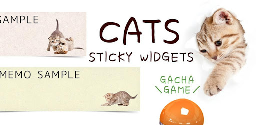 Cat Sticky Note Notepad pc screenshot Cat Sticky Note Notepad pc screenshot