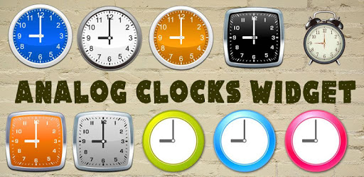 Analog clocks widget – simple pc screenshot