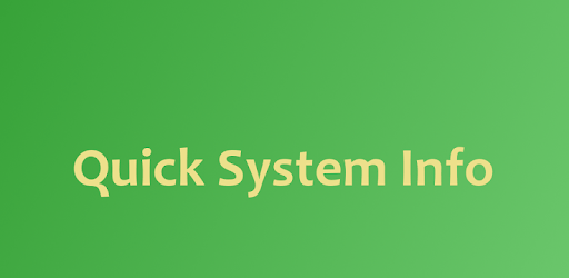 Quick System Info PRO pc screenshot Quick System Info PRO pc screenshot