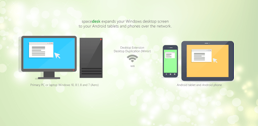 spacedesk (remote display) pc screenshot