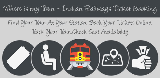 Where is my Train : Indian Railways Ticket Booking pc screenshot