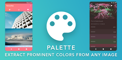 Palette - Extract Real/Live colors from any photo pc screenshot