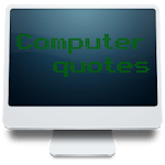 Computer quotes icon