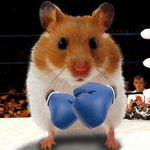 Funny Hamster Cracked Screen icon