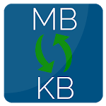 Convert KB to MB | Megabyte to kilobyte conversion icon