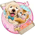Kitty and Puppy Theme icon