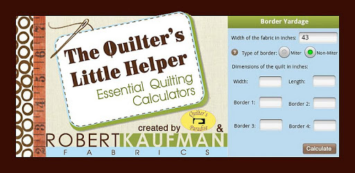 Quilting Calculators pc screenshot