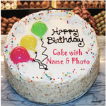Cake with Name and Photo icon