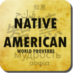 Native American proverbs icon