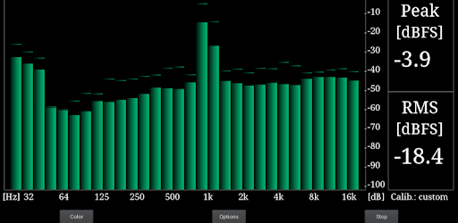 RTA Audio Analyzer pc screenshot RTA Audio Analyzer pc screenshot