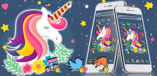 Colourful Unicorn Theme pc screenshot Colourful Unicorn Theme pc screenshot