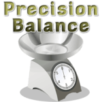 Precision digital scale icon