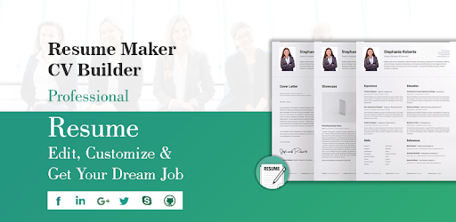 Resume Maker : Free CV Builder,PDF Templates pc screenshot
