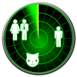 Radar Scanner People Joke icon