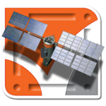 AR satellite icon