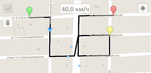 Mock Locations (fake GPS path) pc screenshot