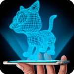 Hologram 3D Cat Simulator icon