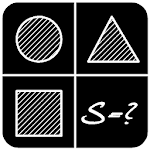 The area of geometric figures icon