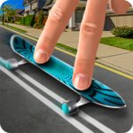 Drive Electric Skateboard 3D Simulator in City icon