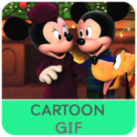 Cartoon GIF icon
