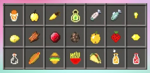 Food mod pc screenshot Food mod pc screenshot