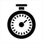 Simple chronometer icon