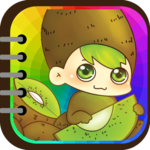 Kids Coloring ( Fruit elf ) icon