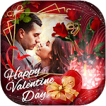Valentine Day Photo Frame 2019 icon