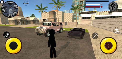 Stick Fight Rope Hero 3 Vice Town: Police Shooter pc screenshot Stick Fight Rope Hero 3 Vice Town: Police Shooter pc screenshot