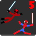 Stickman Warriors 4 - Heros Wars Battel icon