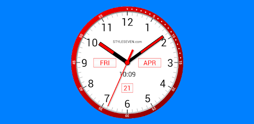 Color Analog Clock-7 pc screenshot