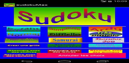 SudokuMax pc screenshot