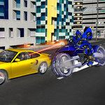 Police Moto Robot Car Chase icon