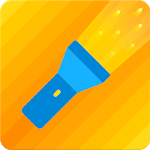 Flashlight widget free app no ads icon