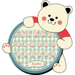 Lovely Bear Keyboard Theme icon