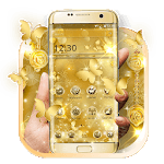 Butterfly Gold  Wallpaper icon