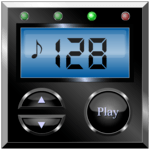 Digital metronome icon