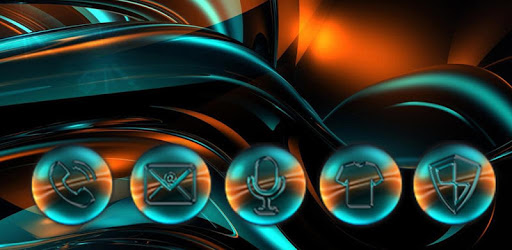 Colorful Lava Theme pc screenshot