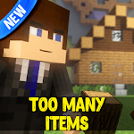 Too may items mod for MCPE icon