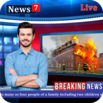 Breaking News Photo Editor: Media Photo Editor icon