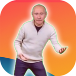 Dancing Putin on screen icon