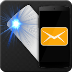 Flashlight on SMS icon