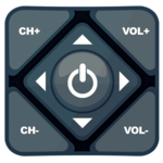 Remote controlling TV icon