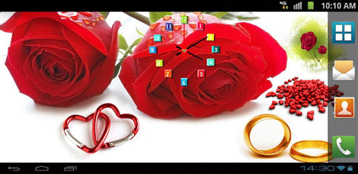 Valentine Clock pc screenshot Valentine Clock pc screenshot