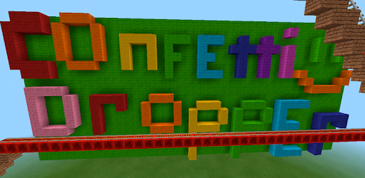Confetti Dropper. Minecraft Map pc screenshot