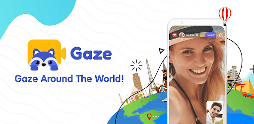 Gaze Video Chat App pc screenshot Gaze Video Chat App pc screenshot