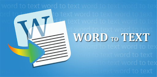 Word To Text pc screenshot Word To Text pc screenshot