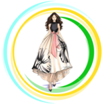 Fashion design sample icon